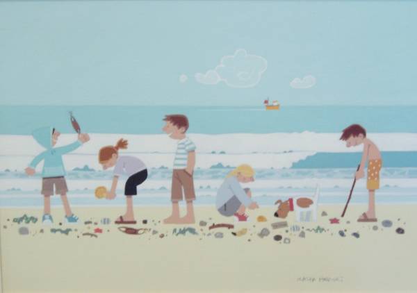 - Acrylic on Canvas, Painting by Sasha Harding, measuring 40 x 60 cm (H x W) framed at 52 x 72 cm £1800